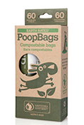 Dog Waste Bags Composable Carton - Earth Rated EcoBags