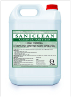 Cleaner Sanitiser - 5 Litres - Saniclean - Qualchem