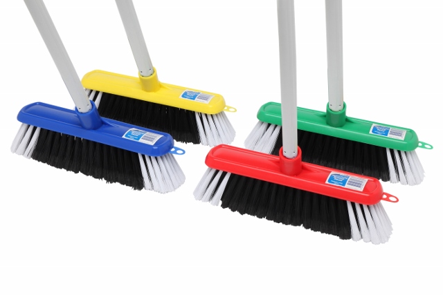 Edco Economy Household Broom With Handle - Edco
