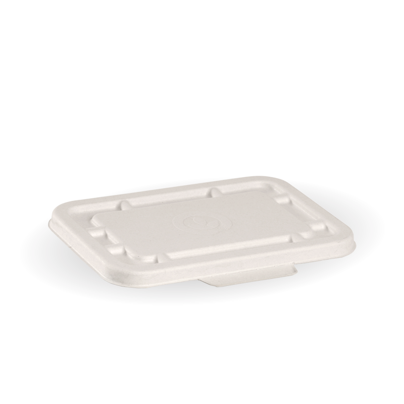 500ml & 600ml White BioCane Takeaway Lid - BioPak