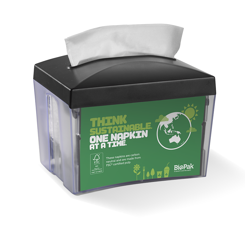 Napkin Dispenser Single Saver - BioPak