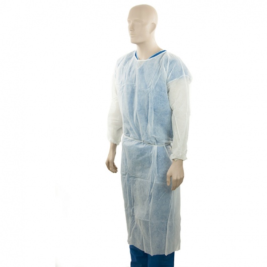 PP Clinical Gown - White - Bastion