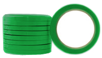 Coloured OOP Rubber Vegetable Bundling Tape 18mm - Pomona
