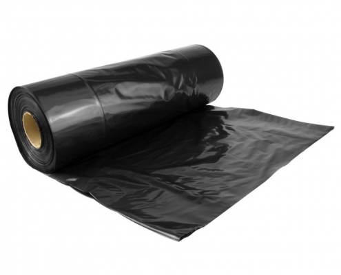 Bin Liners/Rubbish Bags 500X425X1200-25 BLACK 120.Ltr.HANDICART - Flexoplas