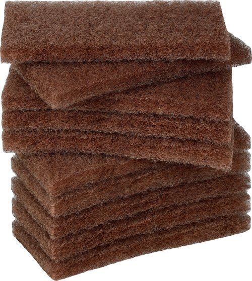 Scrub-A-Dub Pad 6x4 inch / 150x100mm TAN - Glomesh