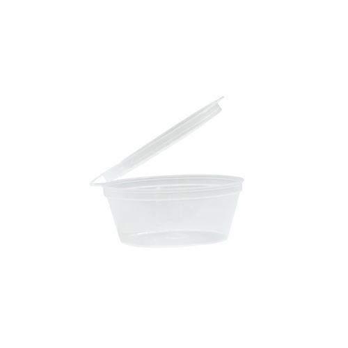 Emperor 35ml Polypropylene Sauce Cup with Lid