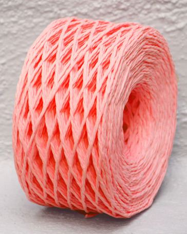 Paper Twine 2mm X 100mtrs Peach - Bee Dee