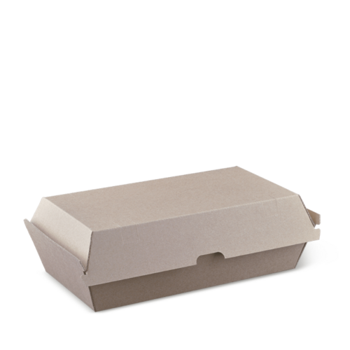 Endura Snack Box Large Brown 205 x 107 x 78 - Detpak