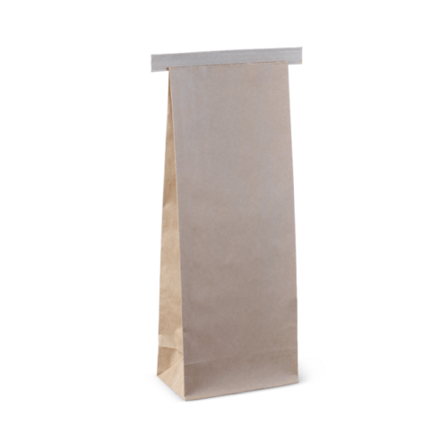 250g Tin-Tie Bag Brown 235 x 88 x 47 - Detpak