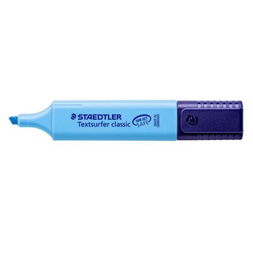 Staedtler Classic Highlighter - Blue, Chisel Tip Pack 10                          