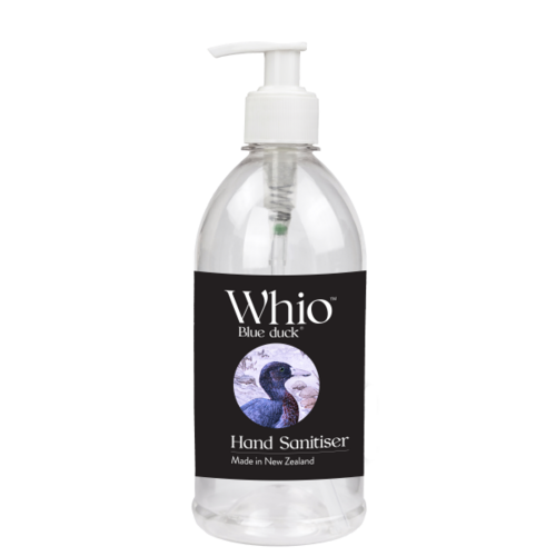 Whio Hand Sanitiser 500ml Black Carton 12 - Qualchem