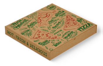 Pizza Box Trend Pizza Slice Text 9