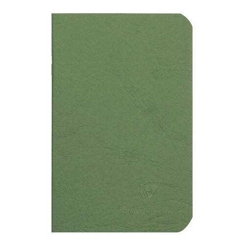 Age Bag Notebook Pocket Lined Green
