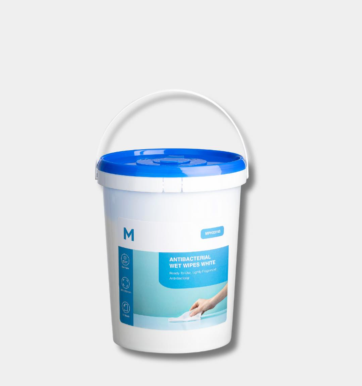 Antibacterial Wet Wipes Carton 4 tubs - Matthews Packaging