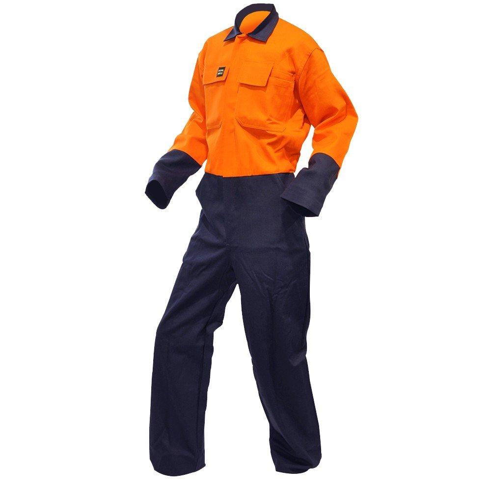 Fr Overall, 320Gsm, Orange/Navy, Do.12 Cal-Size 13