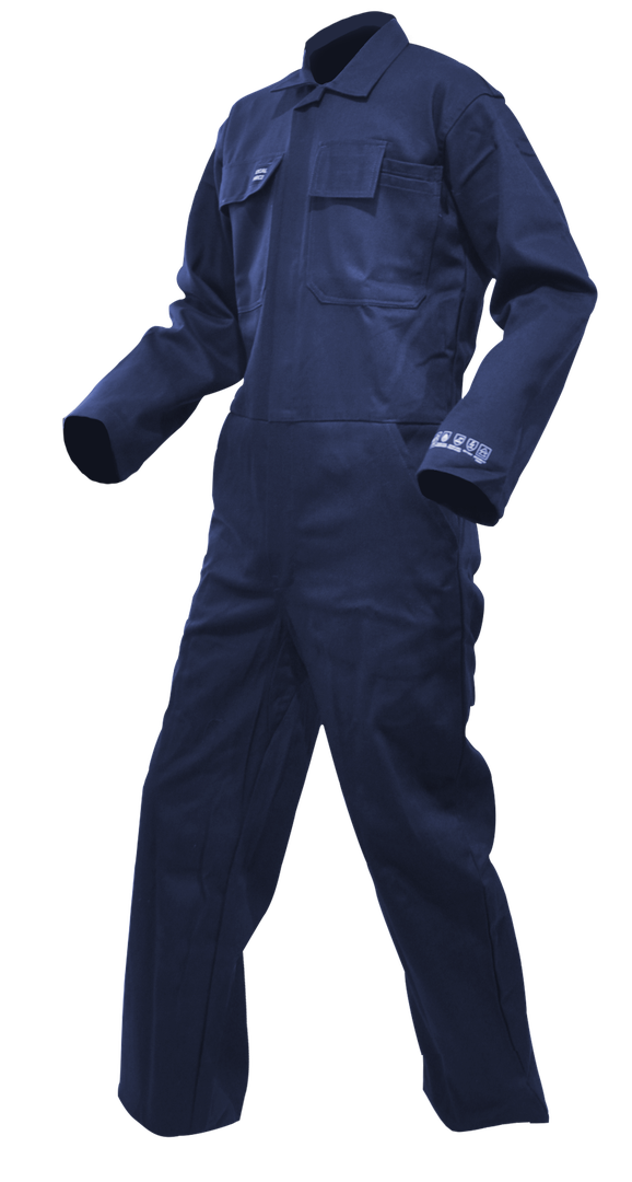 Fr Overall, 320Gsm, Navy, 12 Cal-Size 14