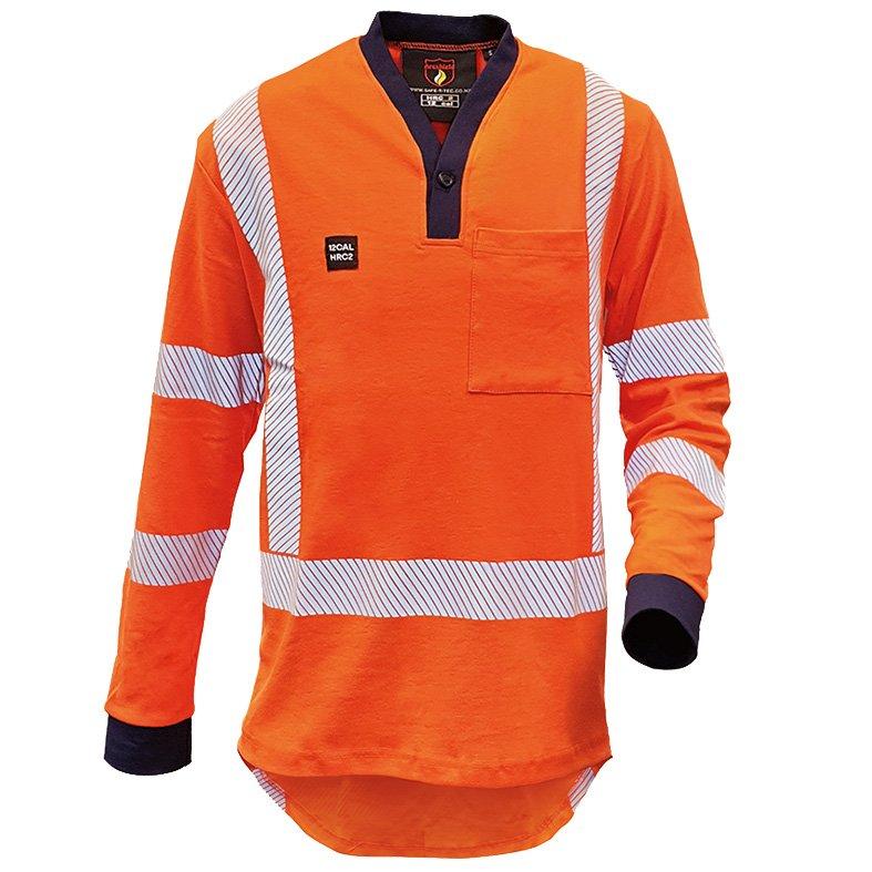 Fr Poloshirt 240Gsm Cotton, Orange Ttmc, 12 Cal-Size 4Xl