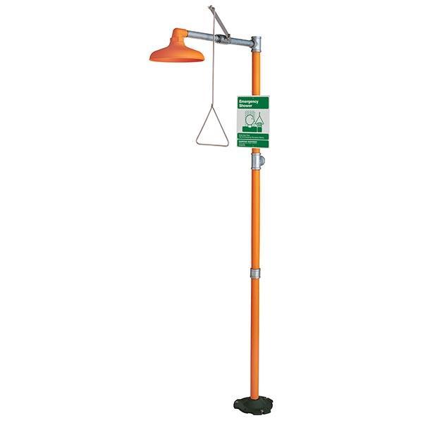 Emergency Shower, Free Standing, Plastic Shower Head