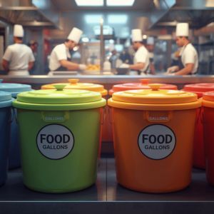 Why New Zealand Cafés and Caterers Prefer Food Grade Bins with Lids