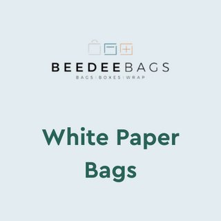 White Paper Bags - Bee Dee