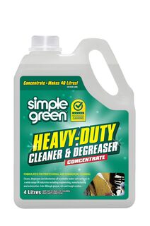 Heavy Duty Cleaner & Degreaser Concentrate 4 Litres x 4 - Simple Green