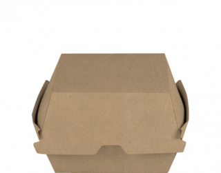 RediServe' Burger Clams, Large Brown Kraft - Castaway