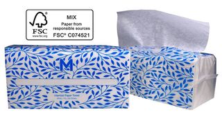 Interfold Paper Towel - White, 1 Ply  - Matthews