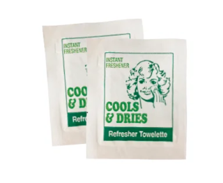 Refresher Towelette Sachets - Castaway