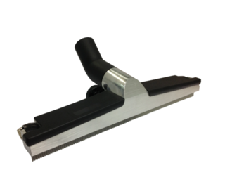 WESSEL WERK GRD370 RUBBER FLOOR TOOL 36MM X 370MM WIDE - ALUMINIUM/BLACK - Filta