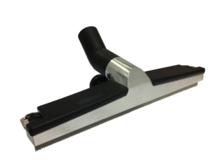 WESSEL WERK GRD370 RUBBER FLOOR TOOL 50MM X 370MM WIDE - ALUMINIUM/BLACK - Filta