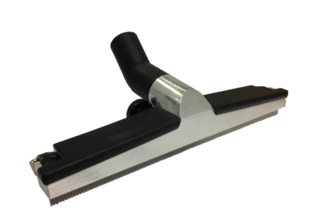 WESSEL WERK GRD450 RUBBER FLOOR TOOL 36MM X 450MM WIDE - ALUMINIUM/BLACK - Filta