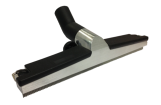 WESSEL WERK GRD450 RUBBER FLOOR TOOL 40MM X 450MM WIDE - ALUMINIUM/BLACK - Filta