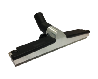 Wessel Werk Grd450 Rubber Floor Tool 52mm X 450mm Wide - Aluminium/Black - Filta