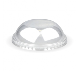 240ml (8oz) Ice Cream Cup PET Dome Lid, Clear - BioPak