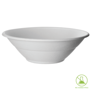 Sugarcane Noodle Bowl 32oz (940ml) White 195   - Detpak