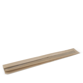 Large French Stick Window Bag Wheat 710 x 100 x 60   - Detpak