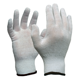 Knitted 100% Cotton Glove LARGE Pack 12 - Esko