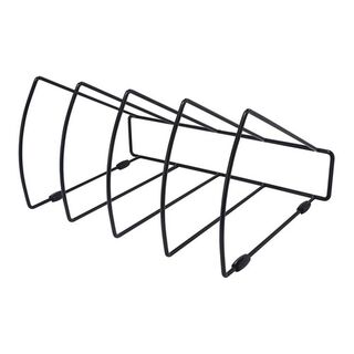 Okin File Rack Triangular 4 Slots Black