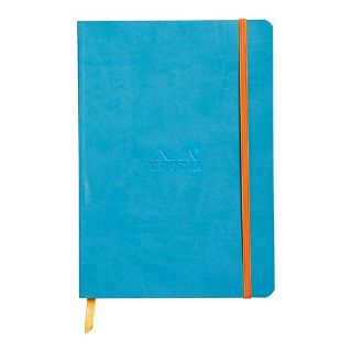 Rhodiarama Softcover Notebook A5 Dotted Turquoise