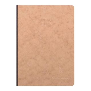 Age Bag Clothbound Notebook A5 Dotted Tobacco