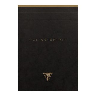 Flying Spirit Clothbound Notepad A5 Black