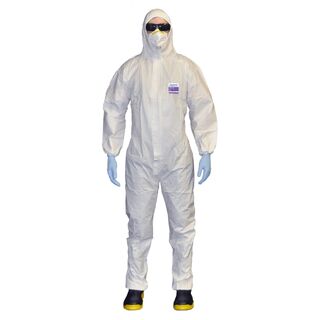 Disp Coveralls Barrier-Tec 2000B, Microporus, Brea-Size S