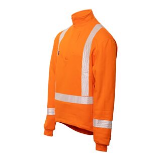 Fr Polafleece, 410Gsm Orange Ttmc, 22 Cal-Size 3Xl