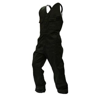 Overall Action Bib, 300Gsm Cotton, Black-Size 11