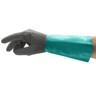 Ansell AlphaTec 58-535B Nitrile Chemical Gloves – Comfortable with Strong Grip - 2XL