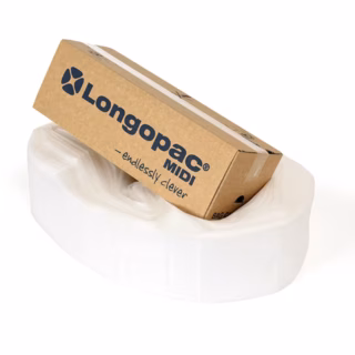 Longopac Midi Waste Bags - Clear (soft plastics)